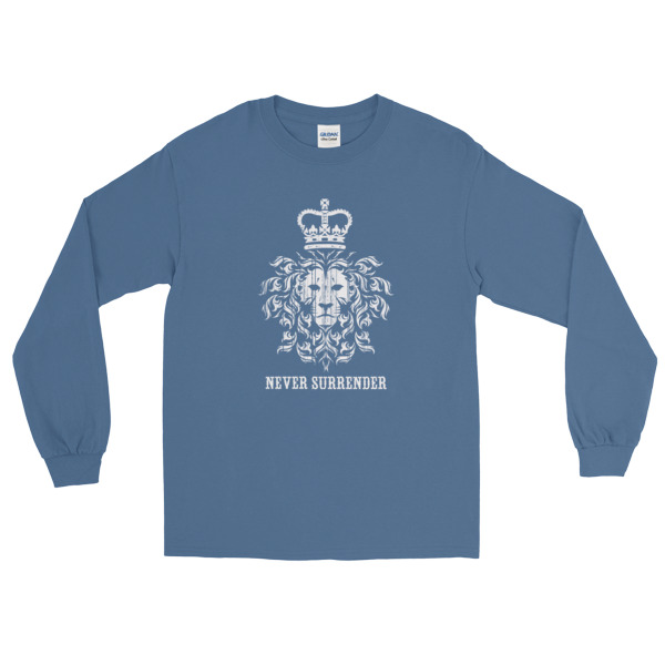 Never Surrender - Long Sleeve T-Shirt - Image 4