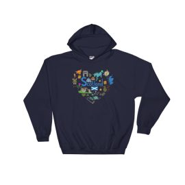 Love Scotland - Hooded Sweatshirt