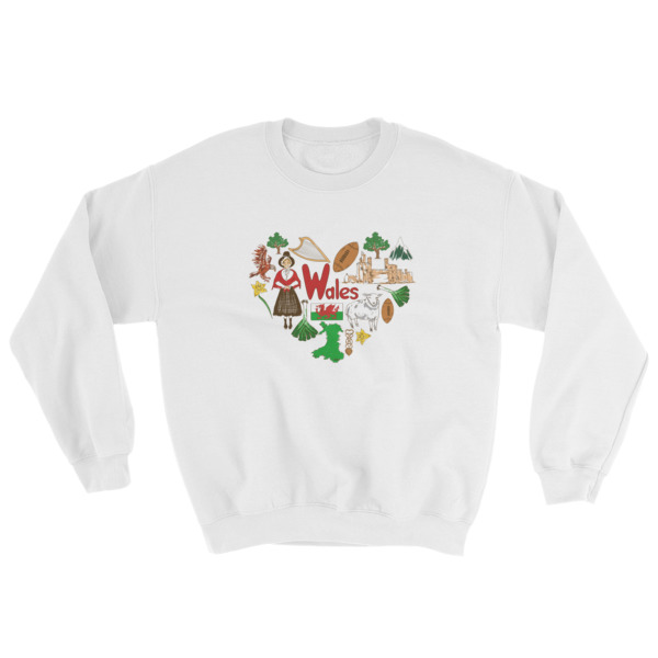 Love Wales - Sweatshirt - Image 2