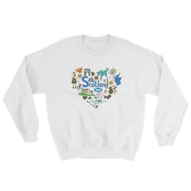 Love Scotland Sweatshirt
