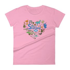 Love Scotland - Women's Soft-style short sleeve t-shirt