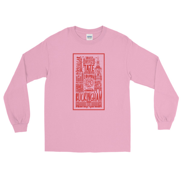 Hand Drawn London - Long Sleeve T-Shirt - Image 6