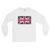 Vintage UK Flag Long Sleeve T-Shirt