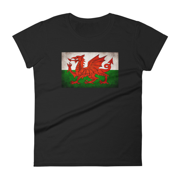 Vintage Wales - Women's Soft-style short sleeve t-shirt