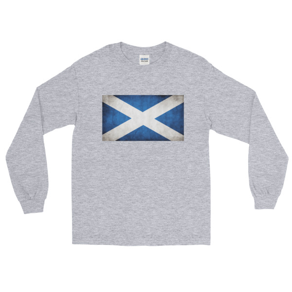 Vintage Scotland Long Sleeve T-Shirt - Image 5