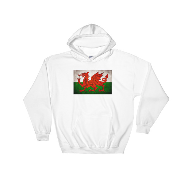 Vintage Wales - Hooded Sweatshirt