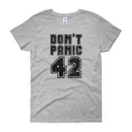 Don't Panic - Gildan Women's short sleeve t-shirt