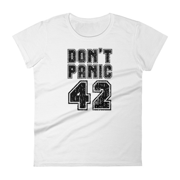 Don't Panic - Women's Soft-style Short sleeve t-shirt - Image 2
