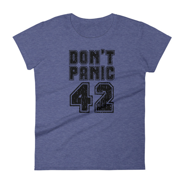 Don't Panic - Women's Soft-style Short sleeve t-shirt - Image 3