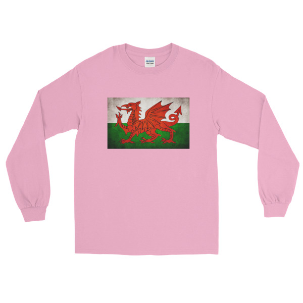 Vintage Wales - Long Sleeve T-Shirt - Image 6