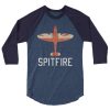 Raglan Collection: Vintage Spitfire Tribute - 3/4 sleeve raglan shirt