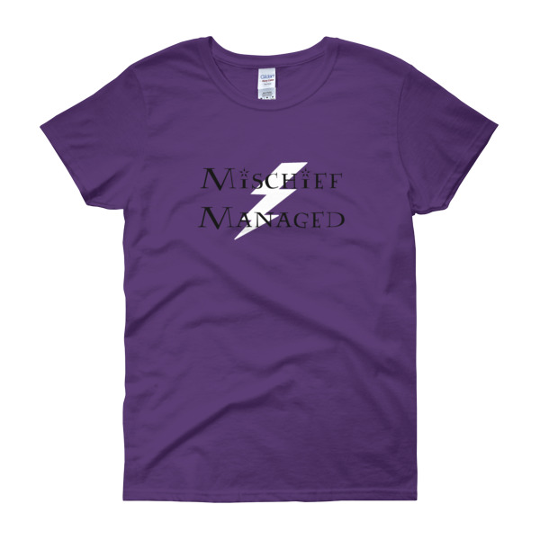 Mischief Managed - Women's short sleeve t-shirt