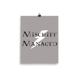 Mischief Managed - Poster