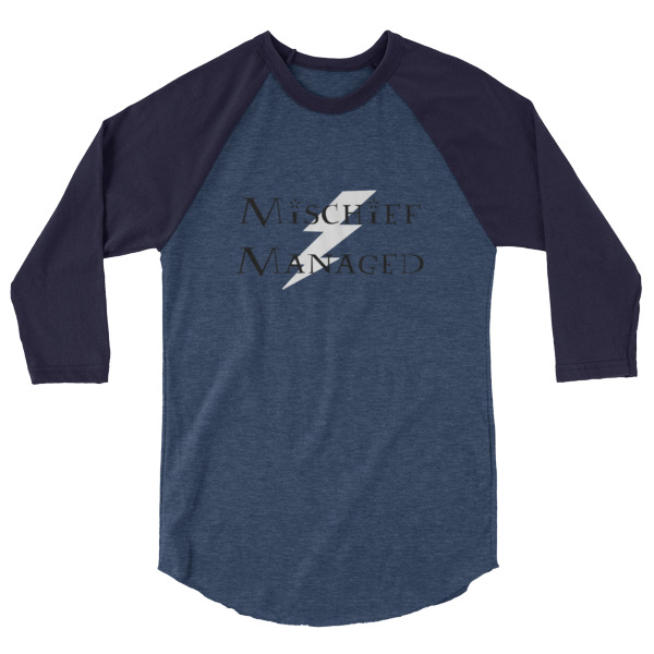 Mischief Managed - 3/4 sleeve raglan shirt - Image 2