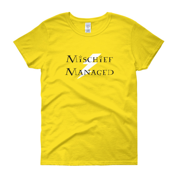 Mischief Managed - Women's short sleeve t-shirt - Image 4