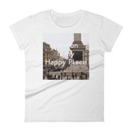 London Is My Happy Place - Women's Soft-style short sleeve t-shirt