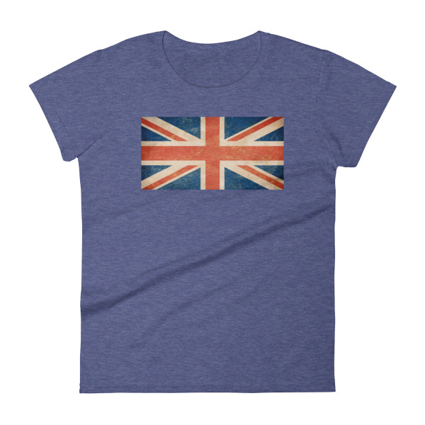 Vintage Union Jack - Women's short sleeve t-shirt - Image 2