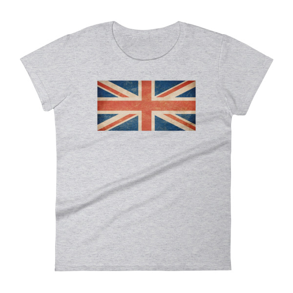 Vintage Union Jack - Women's short sleeve t-shirt - Image 3