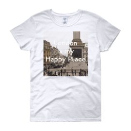 London Is My Happy Place - Women's Gildan short sleeve t-shirt