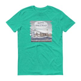 A Cottage Christmas - Short-Sleeve Soft-Style T-Shirt