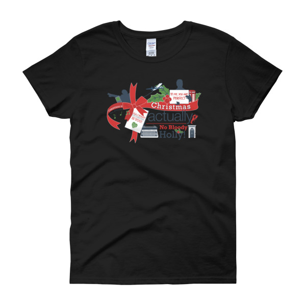 Christmas Actually - Women's short sleeve t-shirt - Image 2