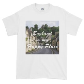 England is My Happy Place - Short-Sleeve T-Shirt