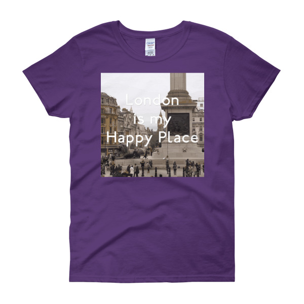 London Is My Happy Place - Women's Gildan short sleeve t-shirt - Image 5