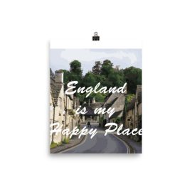 England is My Happy Place - Poster