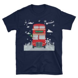 A Very London Christmas - Short-Sleeve Unisex T-Shirt