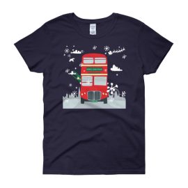 A Very London Christmas - Women's short sleeve t-shirt