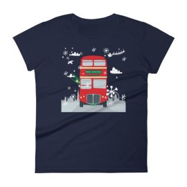 A Very London Christmas - Women's Soft-style short sleeve t-shirt