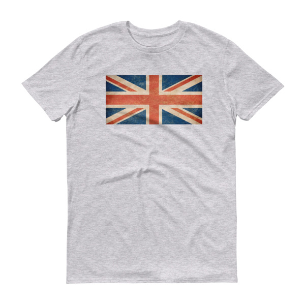 Vintage Union Jack - Short-Sleeve T-Shirt - Image 2
