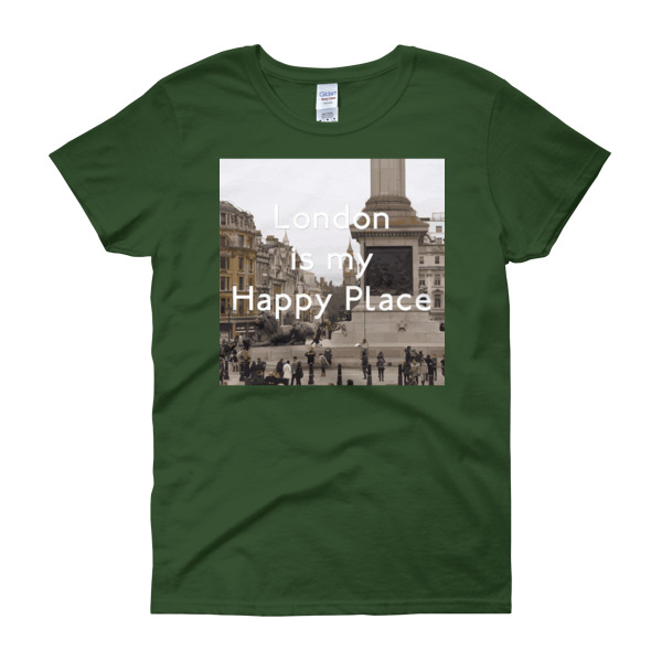 London Is My Happy Place - Women's Gildan short sleeve t-shirt - Image 2