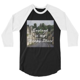 England is My Happy Place - 3/4 sleeve raglan shirt