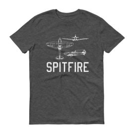 Spitfire Schematic - Short-Sleeve T-Shirt