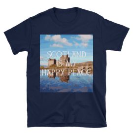 Scotland is my Happy Place - Short-Sleeve Unisex T-Shirt