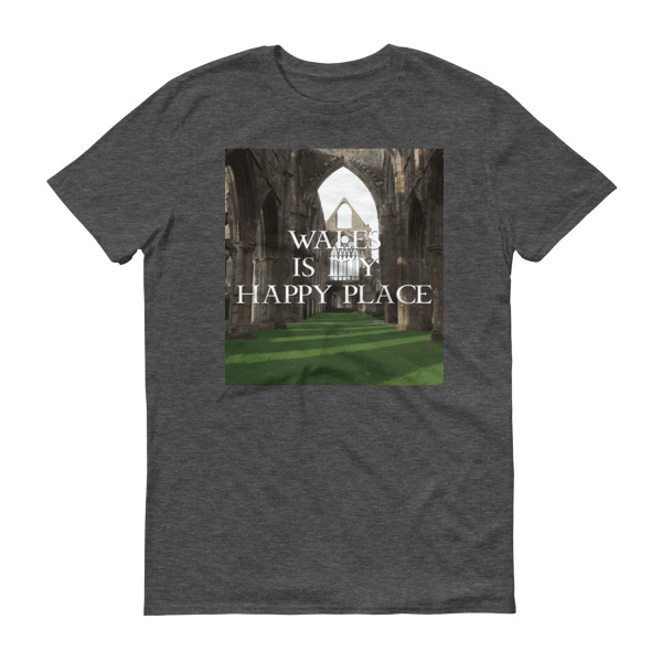 Wales is My Happy Place - Short-Sleeve T-Shirt - Image 2