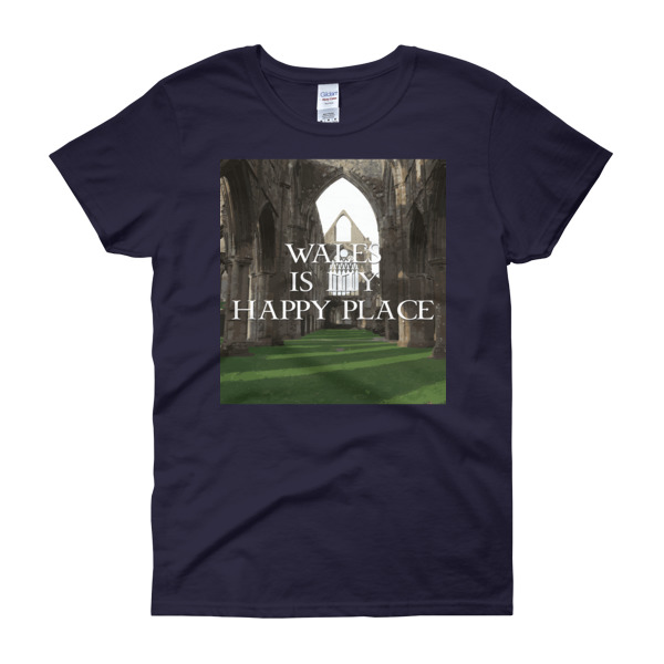 Wales is My Happy Place - Women's short sleeve t-shirt - Image 4