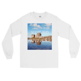 Scotland is my Happy Place - Long Sleeve T-Shirt