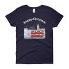 Cheeky Father Christmas - Women's short sleeve t-shirt