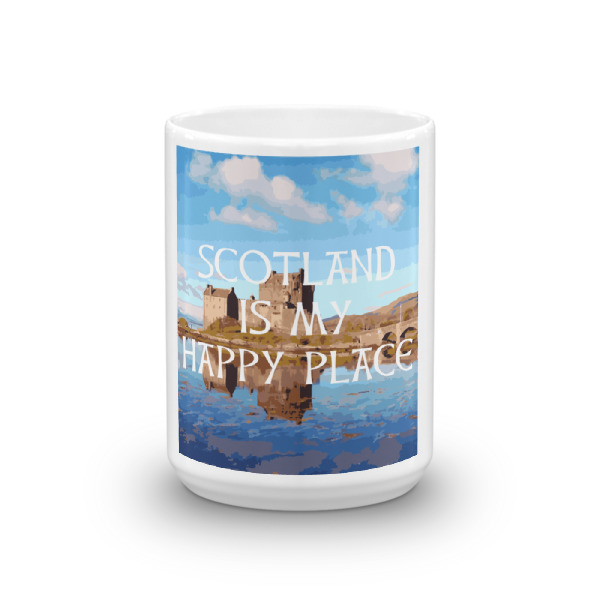 Scotland is my Happy Place - Mug - Image 6