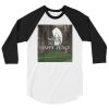 Wales is My Happy Place - 3/4 sleeve raglan shirt