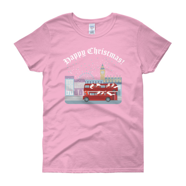 Cheeky Father Christmas - Women's short sleeve t-shirt - Image 9