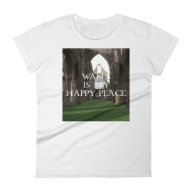 Wales is My Happy Place - Women's short sleeve t-shirt