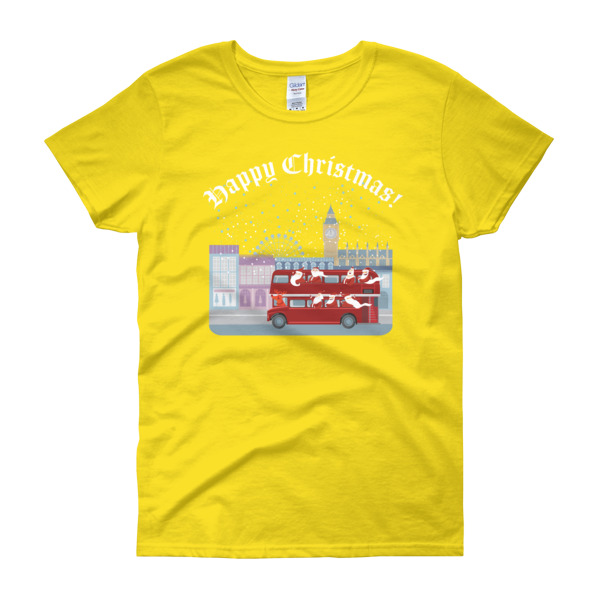 Cheeky Father Christmas - Women's short sleeve t-shirt - Image 8