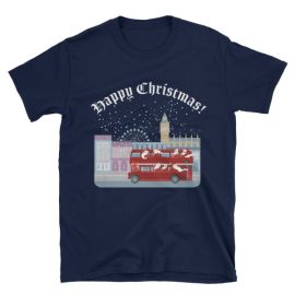 Cheeky Father Christmas - Short-Sleeve Unisex T-Shirt