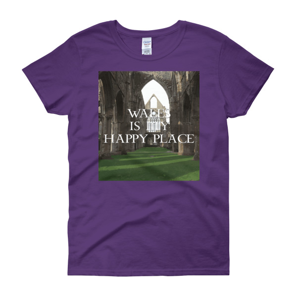 Wales is My Happy Place - Women's short sleeve t-shirt - Image 5