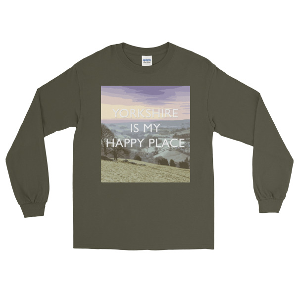 Yorkshire is my Happy Place - Long Sleeve T-Shirt - Image 4