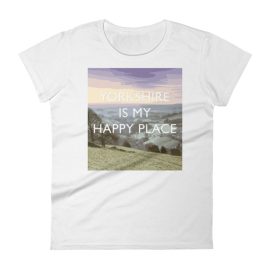 Yorkshire is my Happy Place - Women's short sleeve t-shirt