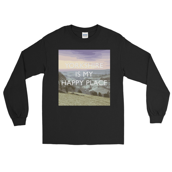 Yorkshire is my Happy Place - Long Sleeve T-Shirt - Image 2